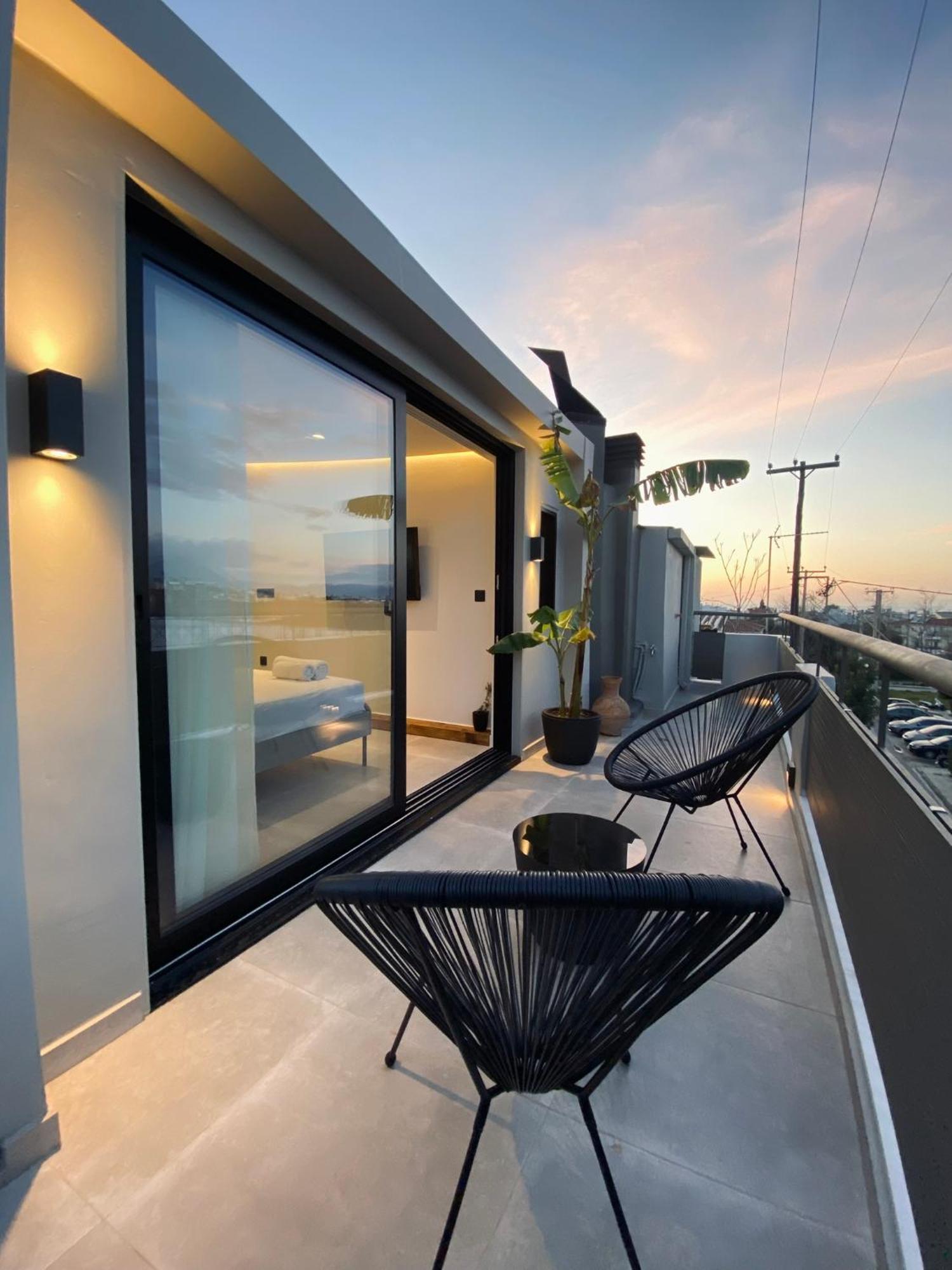 Hyperion Penthouse Daire Patras Dış mekan fotoğraf