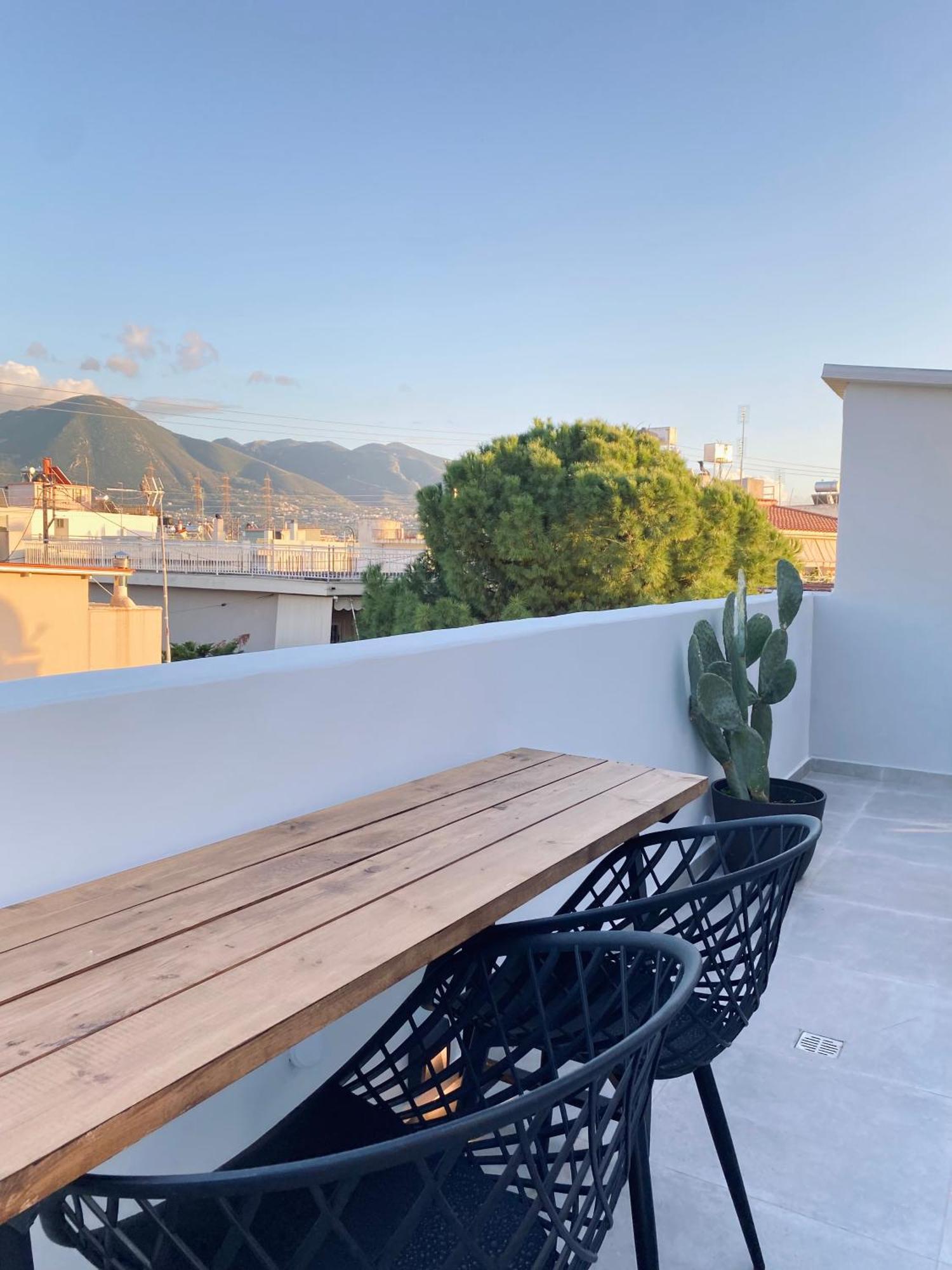 Hyperion Penthouse Daire Patras Dış mekan fotoğraf
